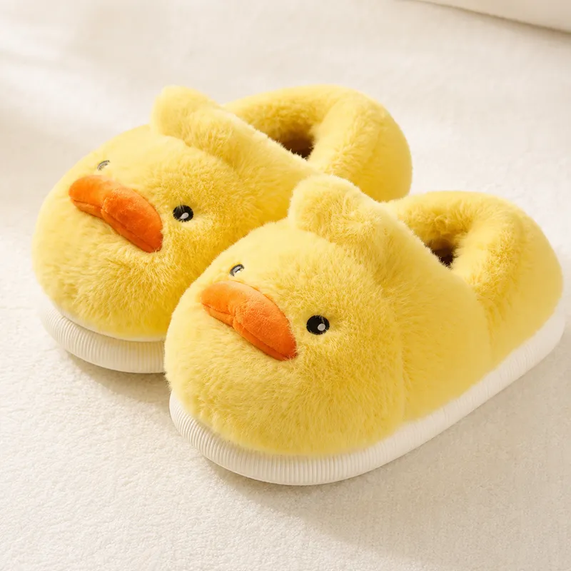 Classic Yellow Duck House Slippers