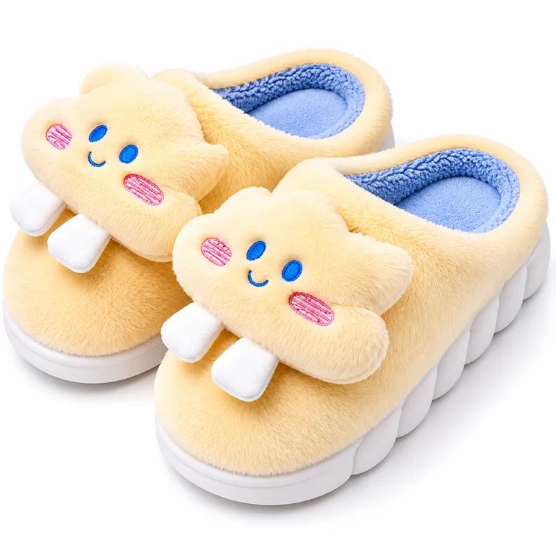 Character mascot IP merchandise plush slippers