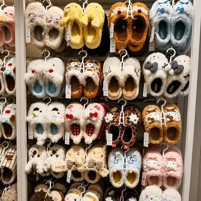 Retailers and wholesale distributors plush slippers