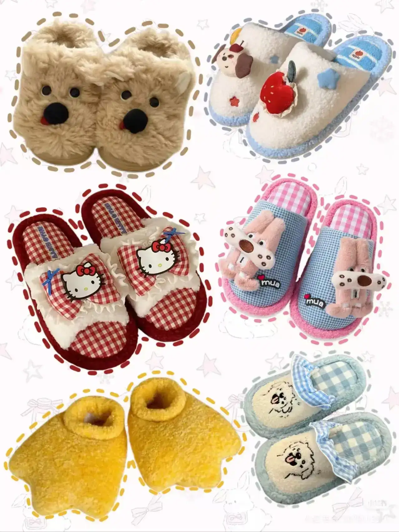 Custom plush slippers for MOQ planning