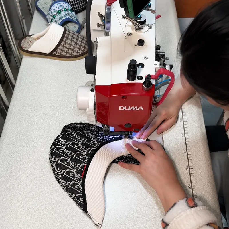 Upper to sole assembly for plush slippers