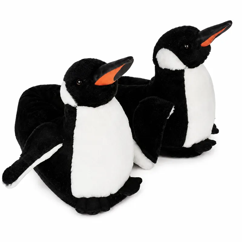 Emperor Penguin Plush Slippers