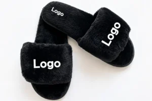 private label plush slippers wholesale